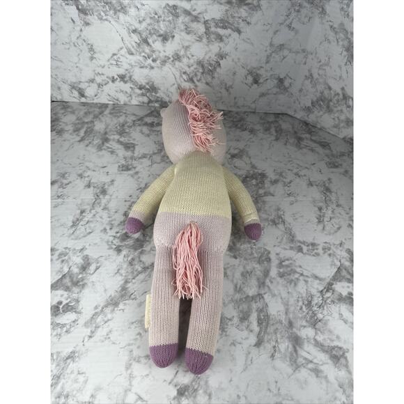 Cuddle Kind Zoe The Unicorn 22" Plush Stuffed Animal - Picture 8 of 11